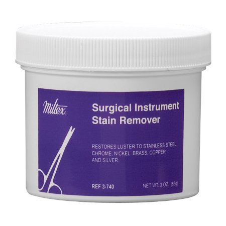 Remover Instrument Stain Miltex® Powder 3 oz. Jar (1/EA 12/CS) by Integra York PA, Inc. (Miltex)  ID 3-740
